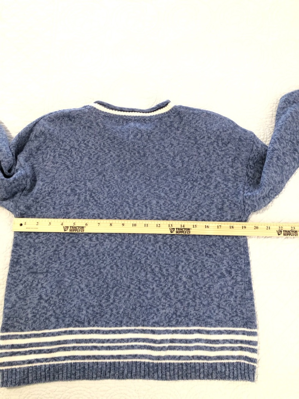 Vintage 90’s Christopher & Banks Stars and Stripes sweater. Size medium. - Picture 5 of 7
